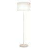 Modern Floor Lamp with White Paper Drum Shade