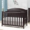 SF Home Espresso Solid Wood Convertible Crib – Toddler Bed Sold Separately