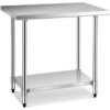 Commercial Kitchen Stainless Steel Work Table