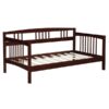 Twin size Solid Wood Day Bed Frame in Espresso Finish