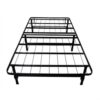 King size Black Metal Platform Bed Frame