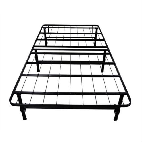 King size Black Metal Platform Bed Frame