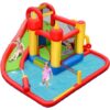 Inflatable Water Slide Jumper Bounce House with Ocean Ball without Blower