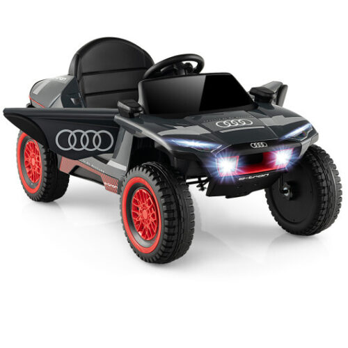 Licensed Audi Kids Ride On E-tron Racing Car-Gray