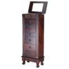 Classic 7-Drawer Jewelry Armoire Wood Storage Chest Cabinet