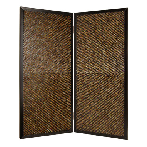 1″ X 63″ X 84″ Multi Color Wood  Screen