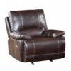 42″ Brown Stylish Leather Reclining Chair