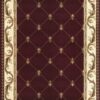 7′ X 10′  Polypropylene Red Area Rug