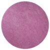 8′ Hot Pink Round Indoor Shag Rug