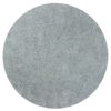 8′ Round  Polyester Blue Heather Area Rug