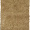 8’X10′ Gold Indoor Shag Rug