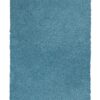 8’X11′ Highlighter Blue Indoor Shag Rug