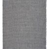 8’X10′ Grey Hand Woven Houndstooth Indoor Area Rug