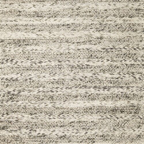 7′ X 9′  Wool Grey Area Rug