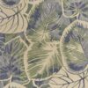 7′ X 9′  Wool Blue Or  Green Area Rug