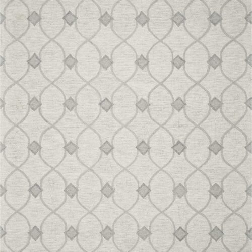 9′ X 12′  Wool Ivory  Area Rug