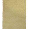 9′ X 13′ Polyester Canary Yellow Area Rug