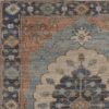 7’X12′ Blue Hand Woven Traditional Medallion Indoor Area Rug