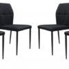 Revolution Dining Chair (Set of 4) Black