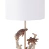 Set of 2 Brown Turtle Reef Table Lamps – Qty 2