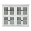 Classic White Two Level Mega Storage Cabinet