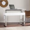 Classic White Adjustable Height Desk