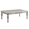 24″ Platinum Manufactured Wood Rectangular Coffee Table