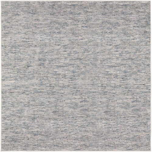 10′ Blue Square Wool Hand Loomed Handmade Area Rug