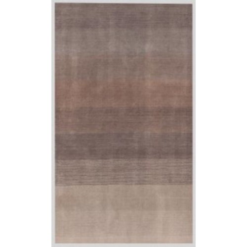 8′ X 10′ Violet And Brown Hand Loomed Area Rug