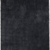 9′ X 12′ Black Shag Power Loom Area Rug