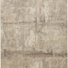 12′ X 15′ Tan Ivory And Brown Abstract Area Rug