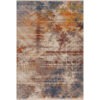 8′ X 10′ Gray Abstract Distressed Area Rug