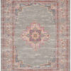 12′ X 18′ Blue Moroccan Power Loom Distressed Area Rug