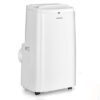 9000BTU 3-in-1 Portable Air Conditioner with Remote-White