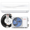 12000 BTU 17 SEER2 208-230V Ductless Mini Split Air Conditioner and Heater