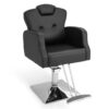 Heavy Duty Salon Chair with 360 Degrees Swivel-Black