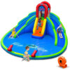 Inflatable Water Park Waterslide for Kids Backyard with 780W Air Blower