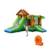 Kids Inflatable Jungle Bounce House Castle with 680W Blower