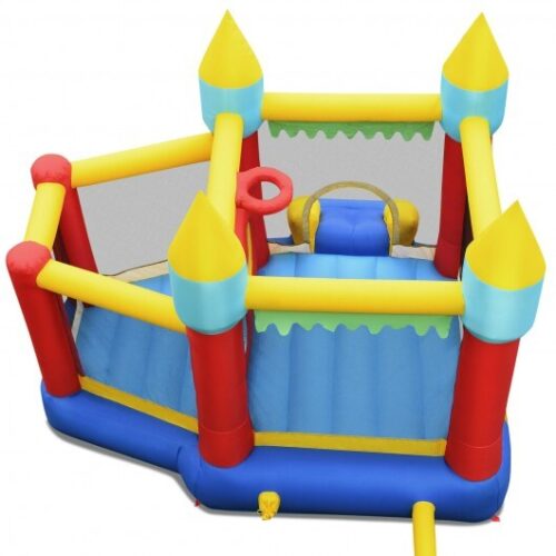 Inflatable Bounce Slide Jumping Castle Without Blower